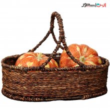 Wicker fruit and bread basket