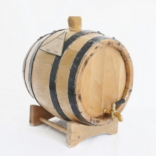 بشکه چوبی 10 لیتری بلوط برند بامبوم مدل : barile