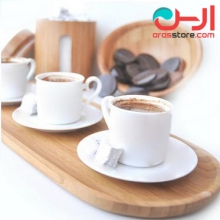 سینی قهوه و چای بامبوم مدل:latte