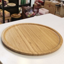 30 cm bamboo rounded table